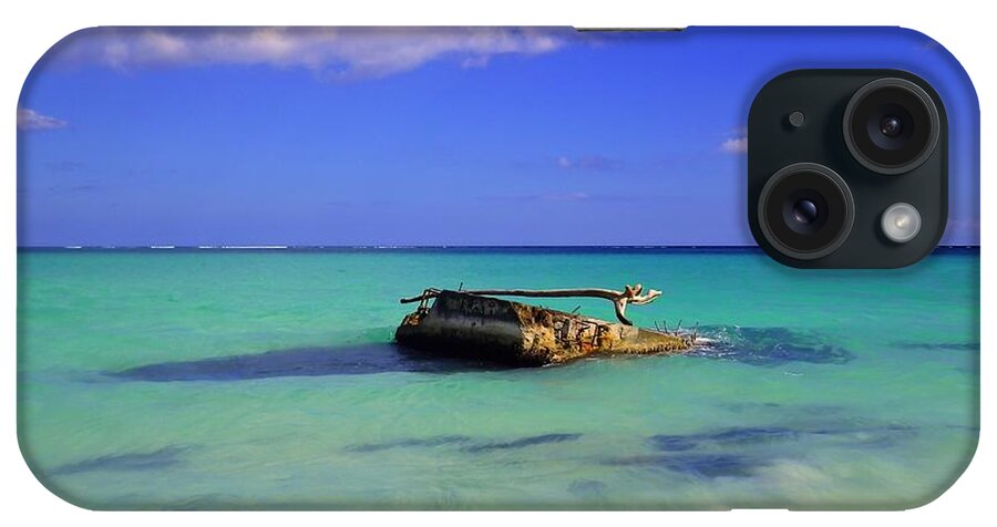 Caribbean iPhone Case featuring the photograph Caribbean colors by Eti Reid