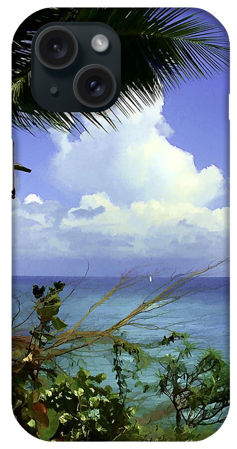 Caribbean iPhone Case featuring the photograph Caribbean Day by Julie Palencia