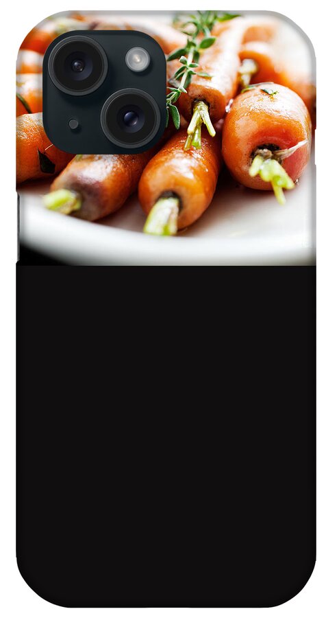 Cooked iPhone Case featuring the photograph Carrots by Kati Finell