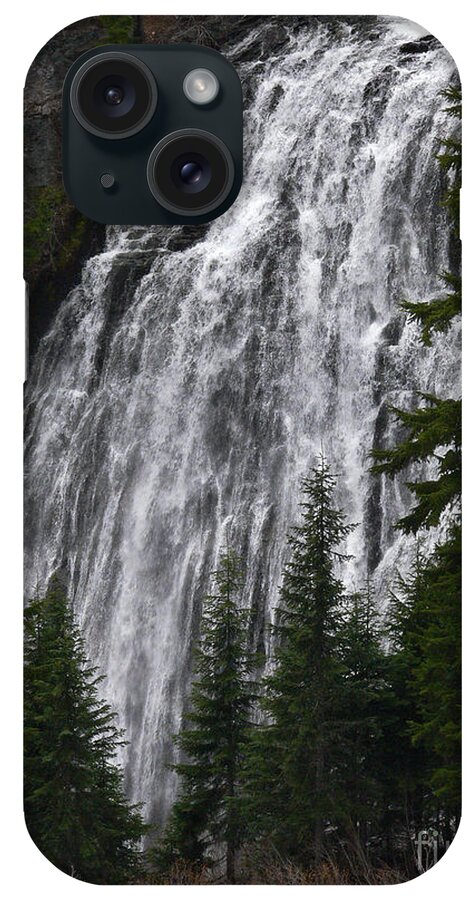 Mt Rainier National Park iPhone Case featuring the photograph Carter Falls at Mount Rainier by Scott Cameron
