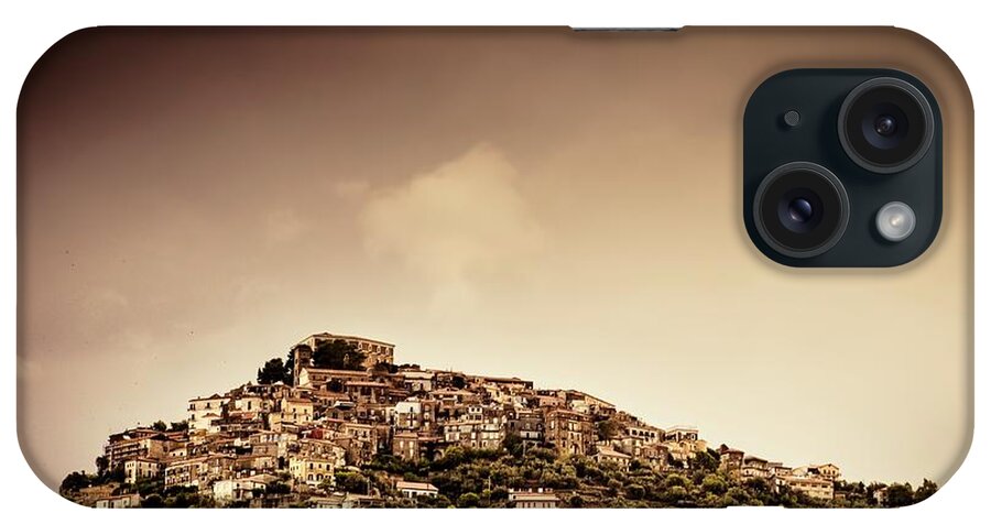 Built Structure iPhone Case featuring the photograph Castellabate City by Andrea Rapisarda Photography