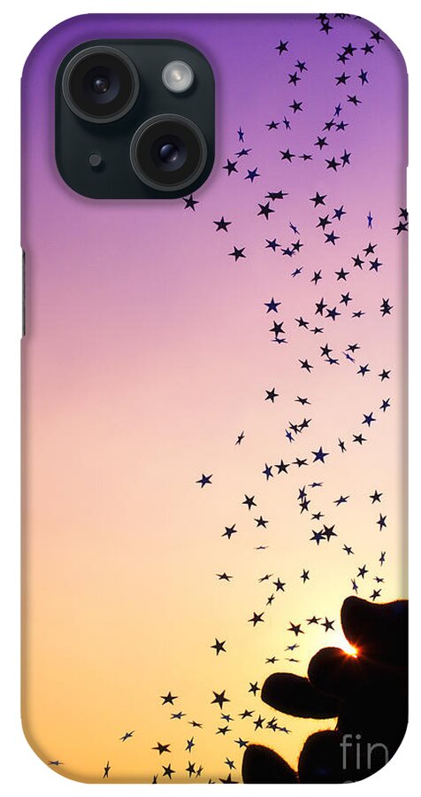 Teddy Bear iPhone Case featuring the photograph Catch a Falling Star by Tim Gainey