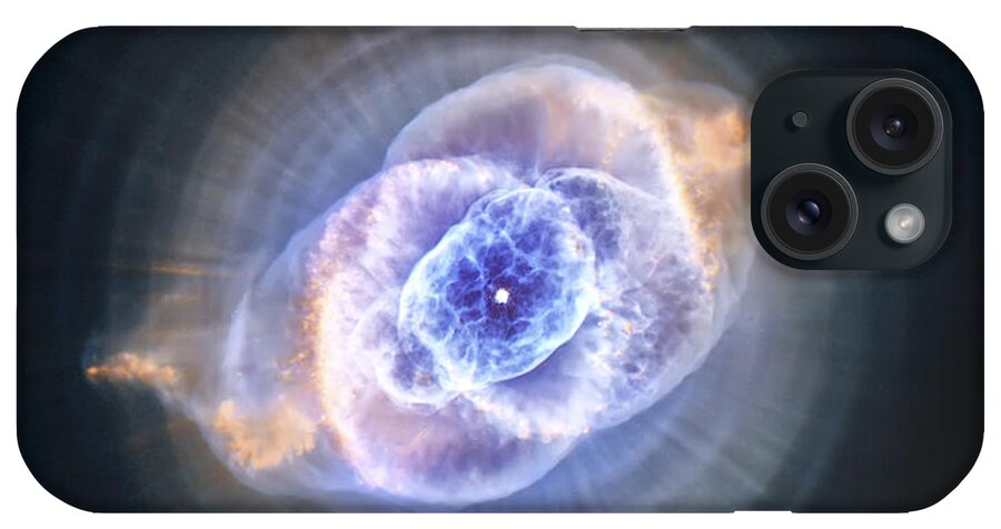 3scape iPhone Case featuring the photograph Cat's Eye Nebula by Adam Romanowicz