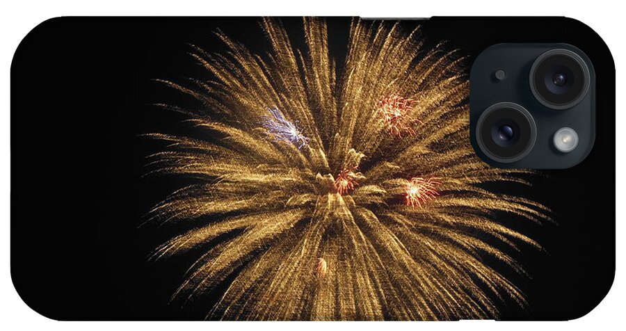 Fireworks iPhone Case featuring the photograph Celebration by Kimberly Woyak