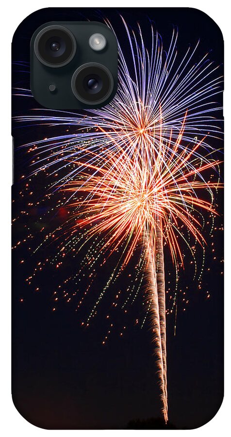 Fireworks iPhone Case featuring the photograph Celebration by Michael Porchik