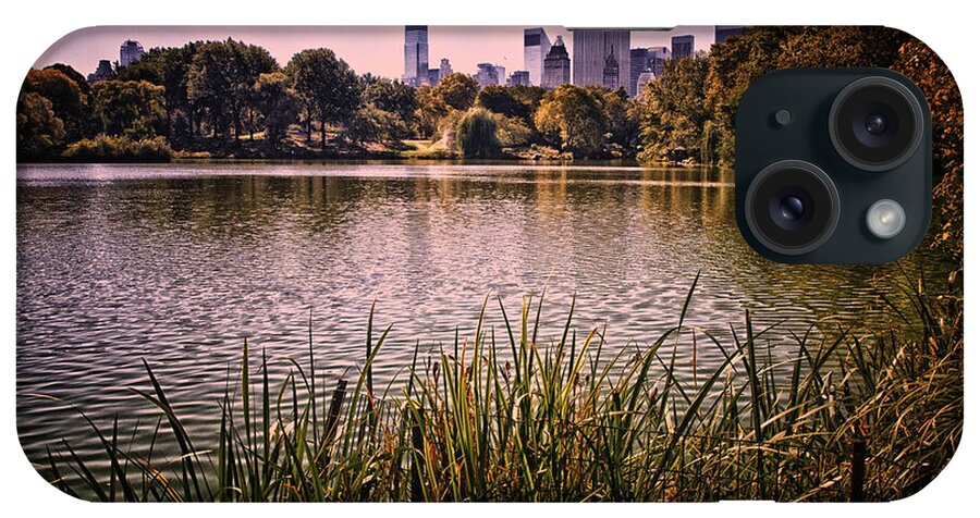 Central Park iPhone Case featuring the photograph Central Park Scene by Madeline Ellis