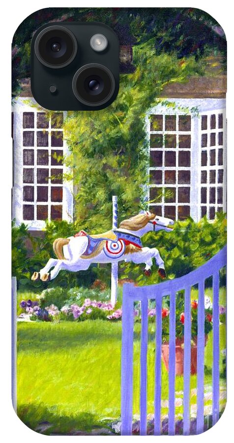 Nantucket iPhone Case featuring the painting Chanticleer by Candace Lovely