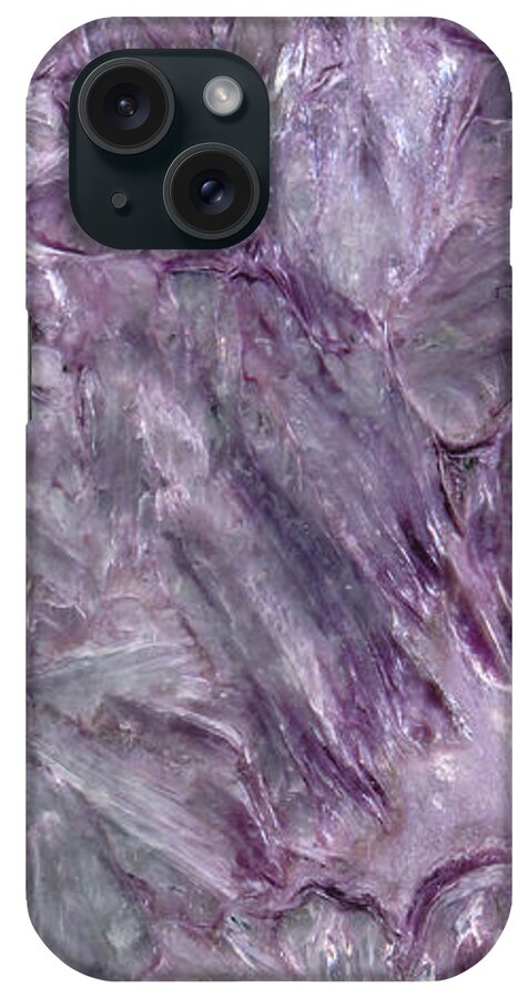 Prott iPhone Case featuring the photograph Charoite from Siberia by Rudi Prott