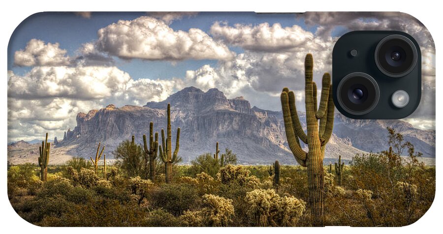 Arizona iPhone Case featuring the photograph Chasing Clouds Two by Saija Lehtonen