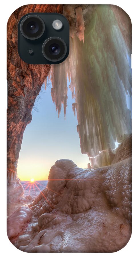 Apostle Islands National Lakeshore iPhone Case featuring the photograph Chasing Waterfalls by Paul Schultz