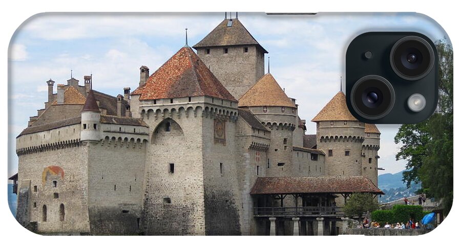 Castle iPhone Case featuring the photograph Chateau de Chillon by Amanda Mohler