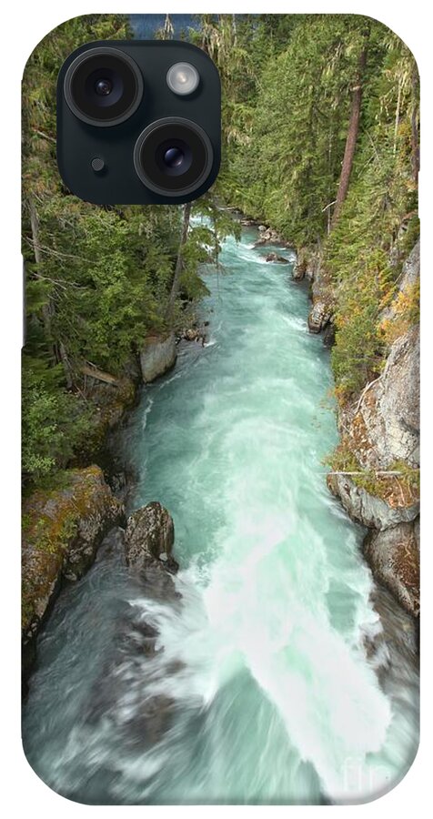 Cheakamus River Gorge iPhone Case featuring the photograph Cheakamus River Gorge - British Columbia by Adam Jewell
