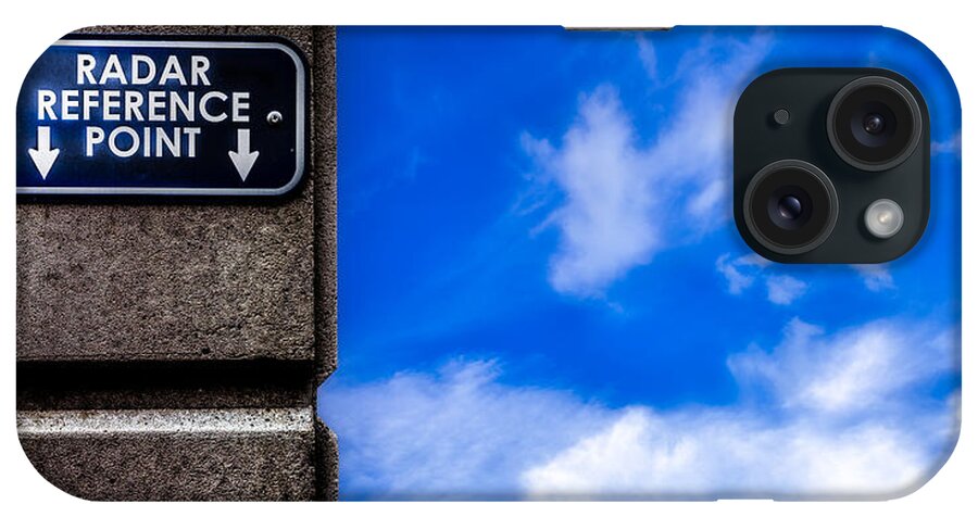 Radar Reference Point iPhone Case featuring the photograph Check Your Radar Here by Bob Orsillo