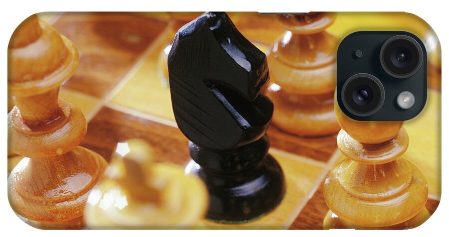 Piece iPhone Case featuring the photograph Chess Pieces by Ton Kinsbergen/science Photo Library