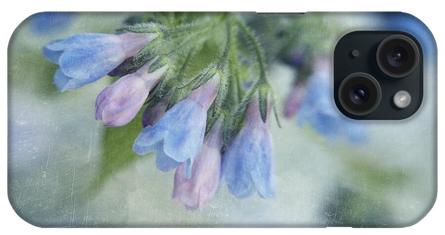 Northern Bluebell iPhone Case featuring the photograph Chiming Bells Part II by Priska Wettstein