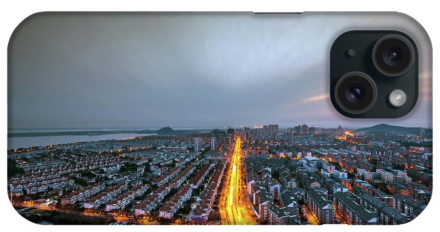 Social Issues iPhone Case featuring the photograph China Jiangsu Townscape by Wei Wei