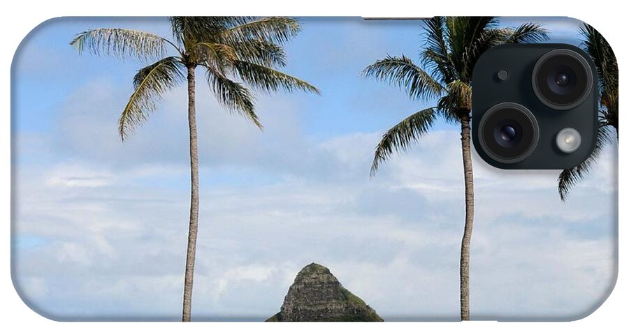 Hawaii iPhone Case featuring the photograph Chinaman's Hat - Oahu Hawai'i by Ken Arcia