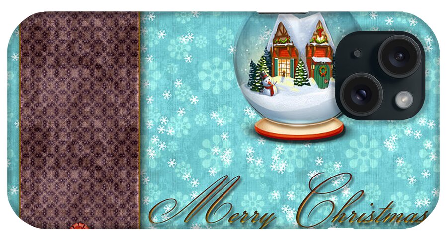 Christmas iPhone Case featuring the photograph Christmas Card 13 by Nina Ficur Feenan