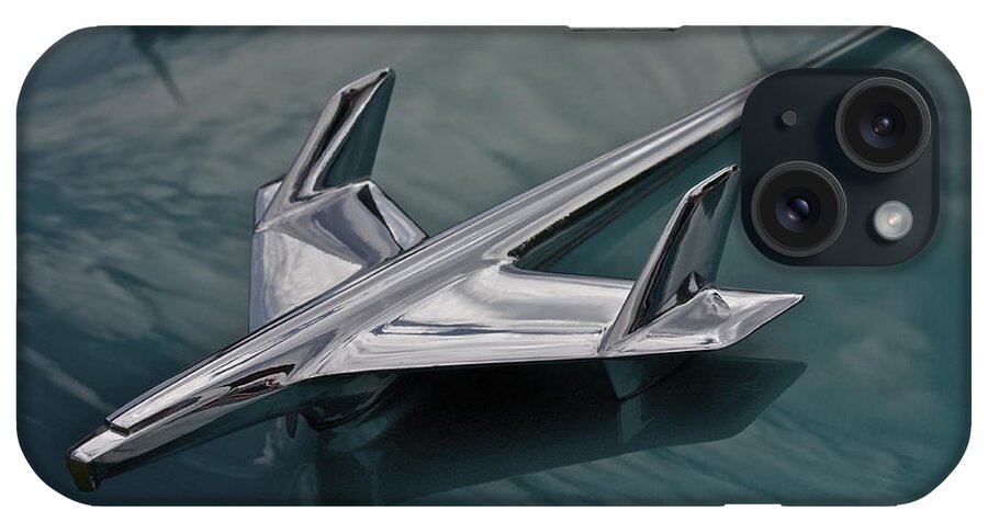 Plane iPhone Case featuring the photograph Chrome Airplane Hood Ornament by Linda Bianic