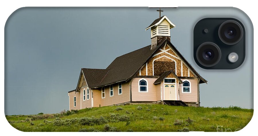 Church iPhone Case featuring the photograph Church On A Hill by Tara Lynn