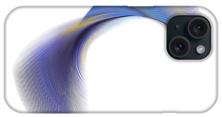 Mandala Digital Art iPhone Case featuring the digital art Circularity No. 29 by Alan Bennington