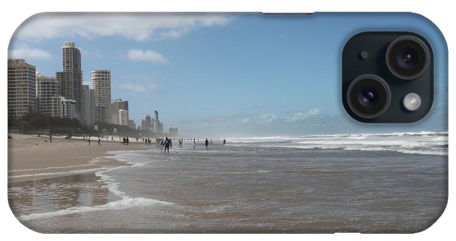 Seascape iPhone Case featuring the photograph City by the Sea by Susan Vineyard