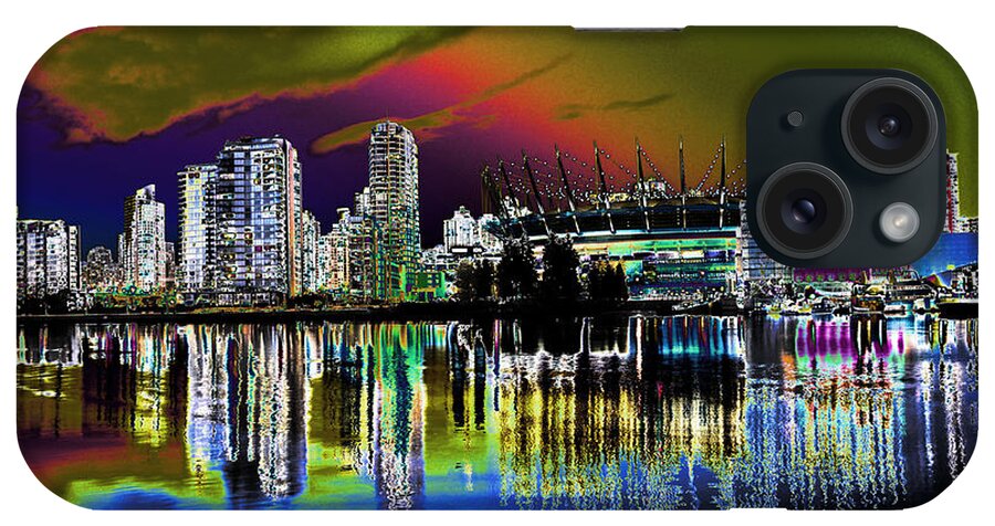 Vancouver iPhone Case featuring the photograph City Fantasy by Lawrence Christopher