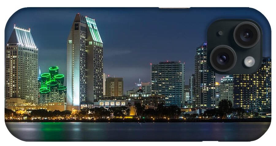 San Diego iPhone Case featuring the photograph City of San Diego Skyline 2 by Larry Marshall