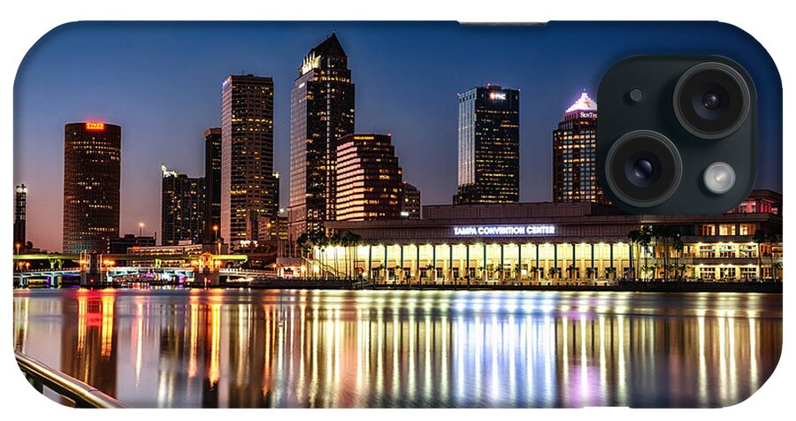 Skyline iPhone Case featuring the photograph City of Tampa Skyline by Michael White