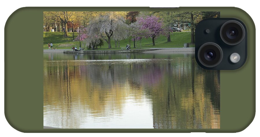 Landscape iPhone Case featuring the photograph Wade Park Cleveland Ohio Springtime by Valerie Collins