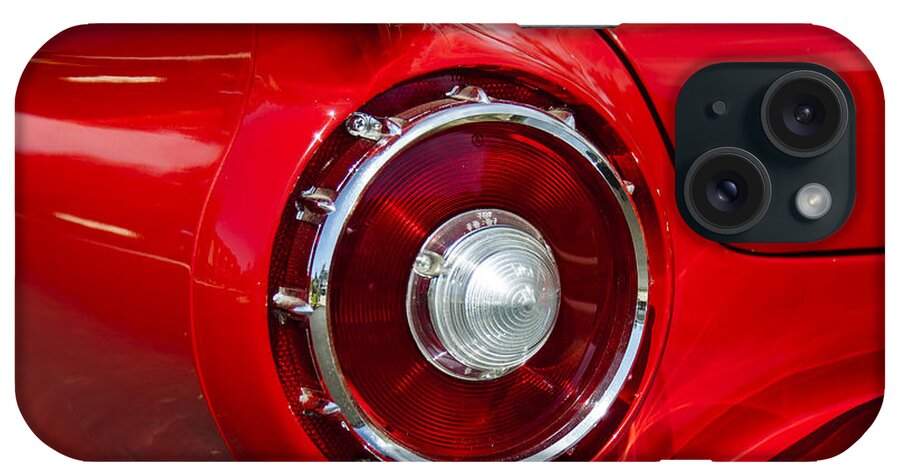 1957 Ford Thunderbird Car Photographs Photography iPhone Case featuring the photograph 1957 Ford Thunderbird Classic Car by Jerry Cowart