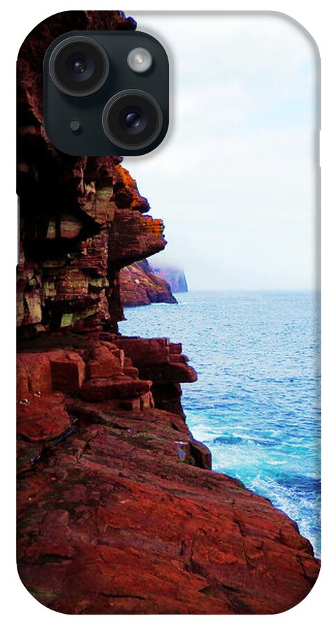 Stiles Cove Path iPhone Case featuring the photograph Cliff by Zinvolle Art