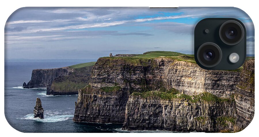 Cliffs Of Moher iPhone Case featuring the photograph Cliffs of Moher I by Juergen Klust