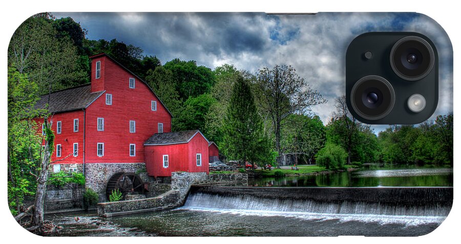 Countryside iPhone Case featuring the photograph Clinton Red Mill House by Lee Dos Santos