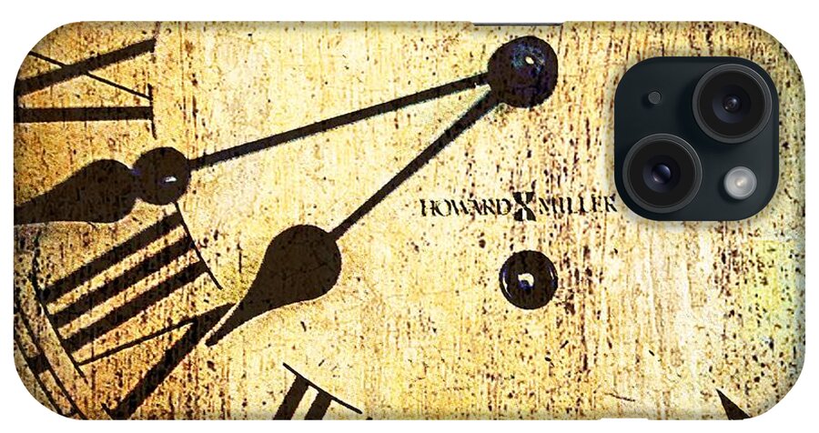 Clock Face iPhone Case featuring the photograph Clock Face by Suzanne Powers