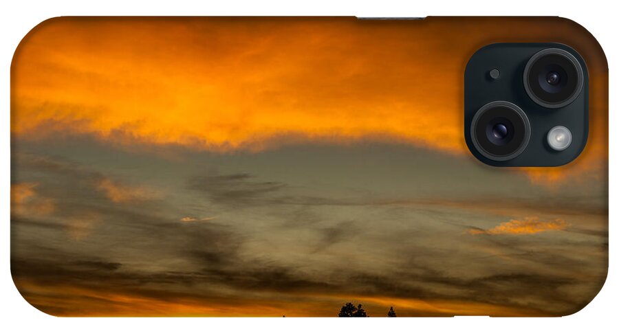 Bryce Canyon iPhone Case featuring the photograph Clouds at Sunset by George Buxbaum