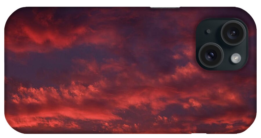 Clouds iPhone Case featuring the photograph Clouds Of Glory Panoramic by Joseph Hedaya