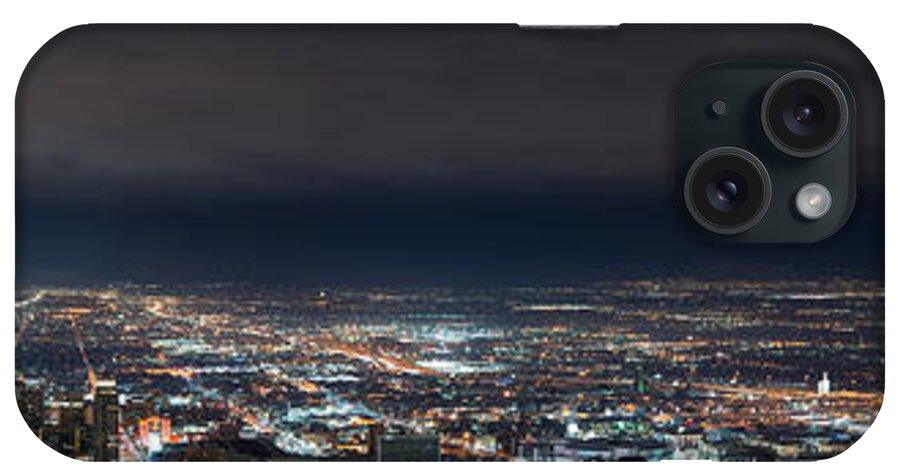 Utah iPhone Case featuring the photograph Clouds Over Salt Lake City by Dustin LeFevre