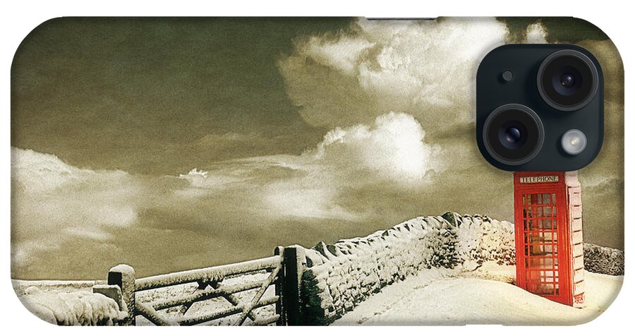 Great Britain iPhone Case featuring the photograph Cold Call by Edmund Nagele FRPS