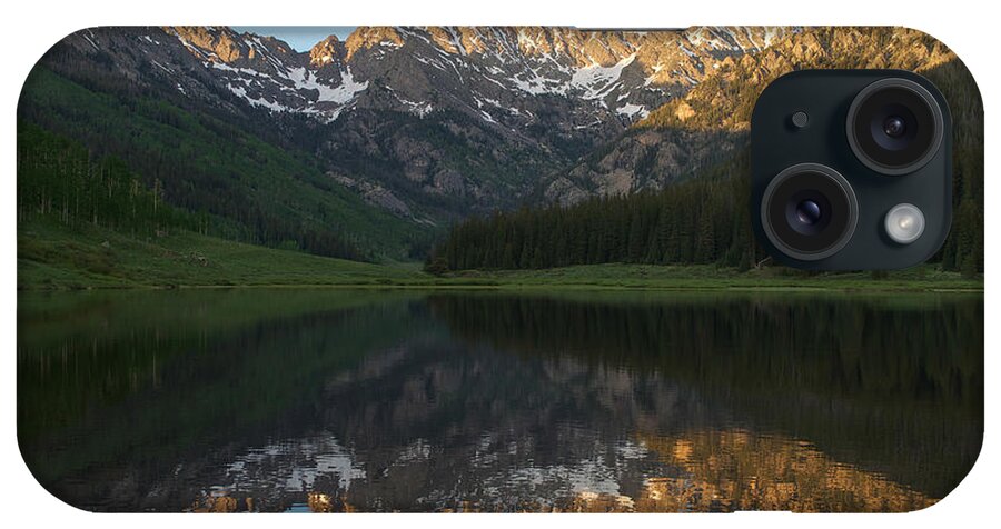 Colorado iPhone Case featuring the photograph Colorado Sunset - Piney Lake by Aaron Spong