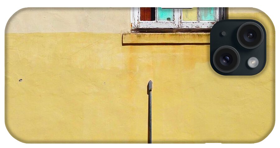 Window iPhone Case featuring the photograph Colored Window by Julie Gebhardt
