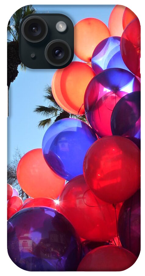 Balloons iPhone Case featuring the photograph Colorful Balloons by Jeff Lowe