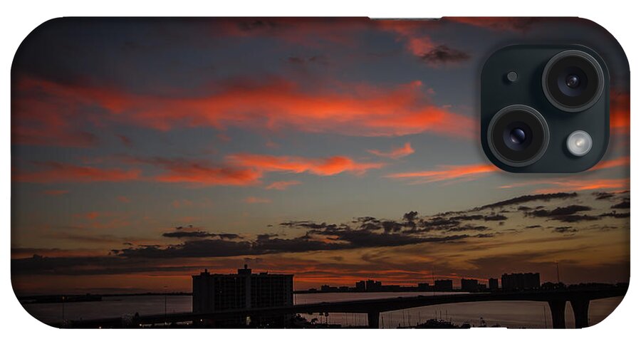 Florida iPhone Case featuring the photograph Colorful sunset by Jane Luxton