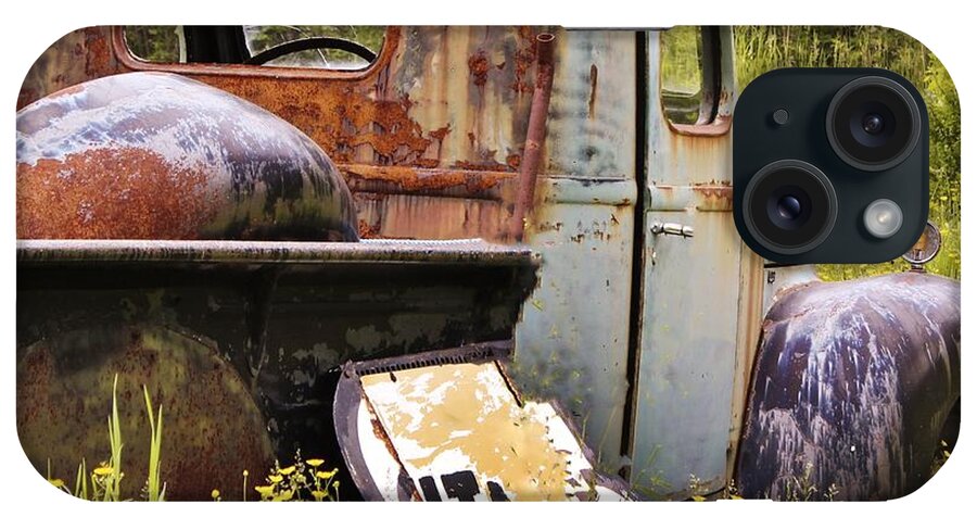 Antique Truck iPhone Case featuring the photograph Colorful Truck by Karin Pinkham