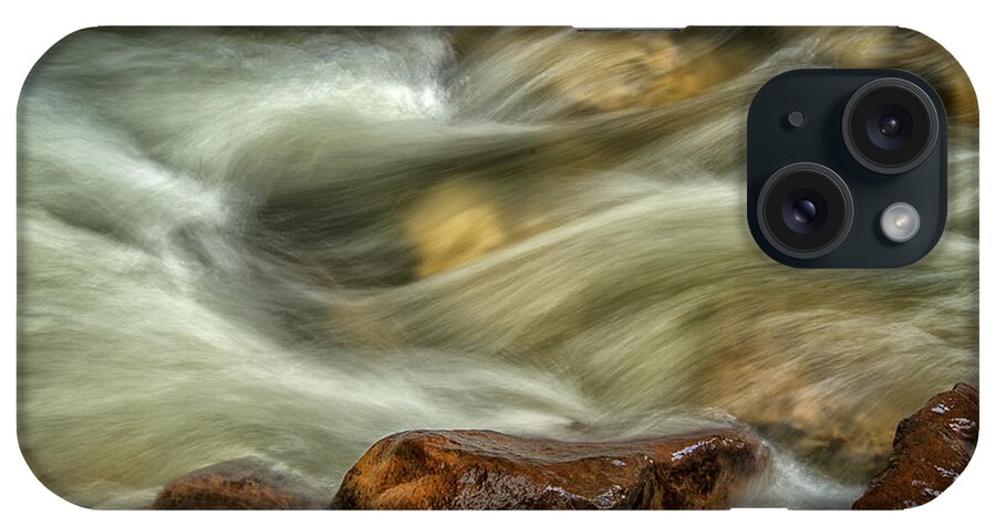 Streams iPhone Case featuring the photograph Colors In The Stream by Tim Reaves