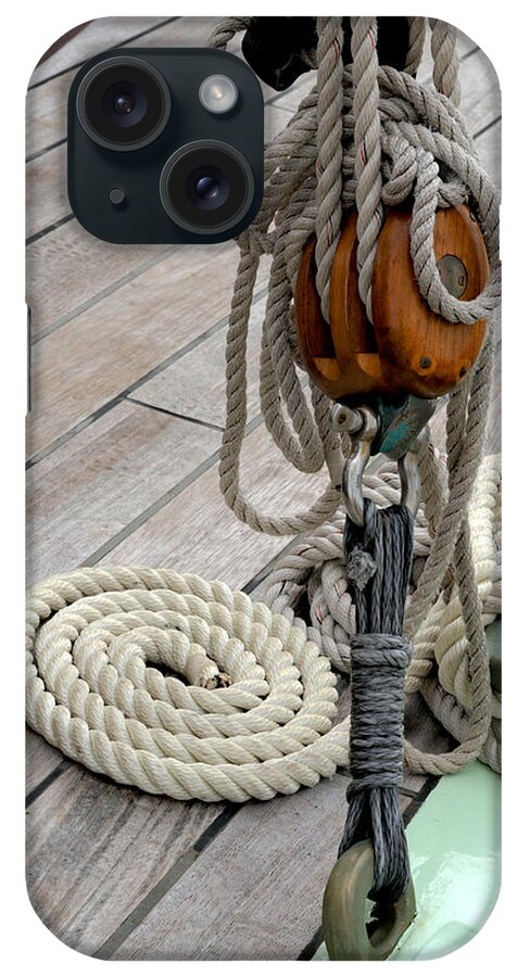Ropes iPhone Case featuring the photograph Colour Palette by Anthony Davey
