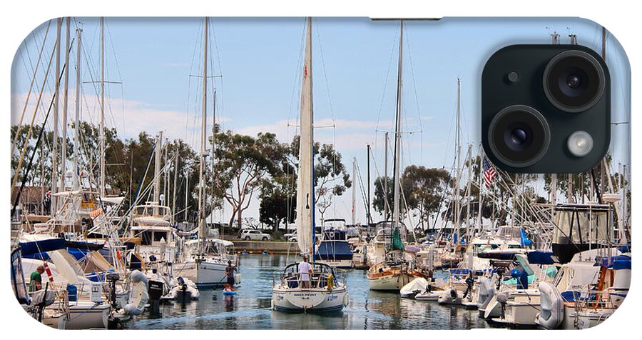 Dana Point iPhone Case featuring the photograph Come sail away by Tammy Espino