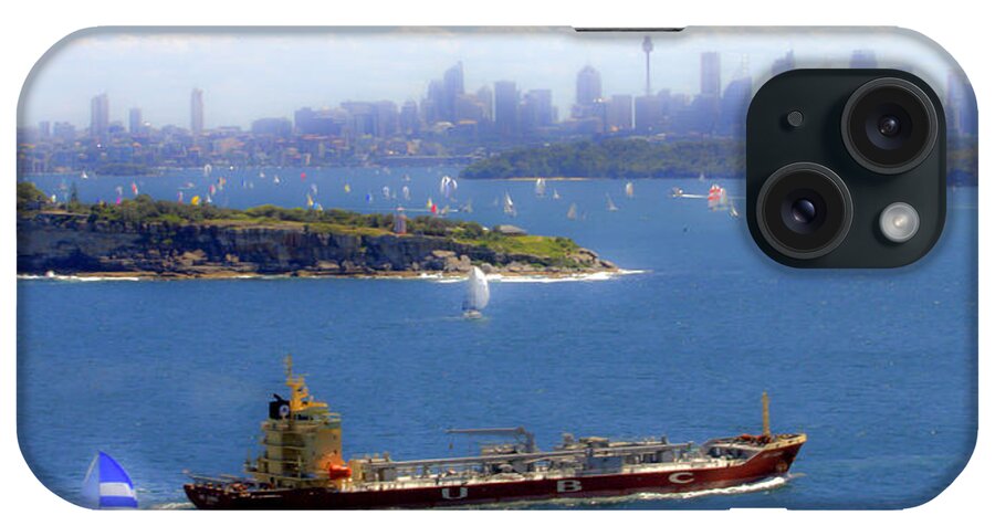 Ship iPhone Case featuring the photograph Coming in by Miroslava Jurcik