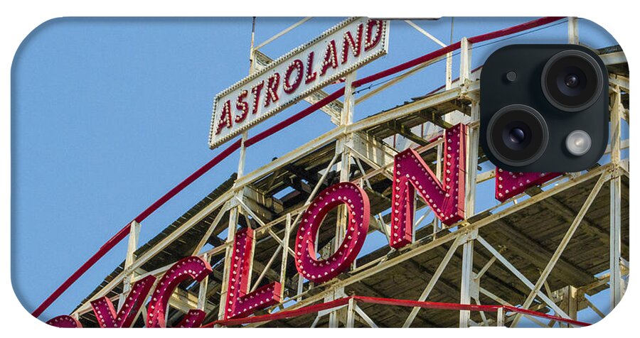 Coney Island iPhone Case featuring the photograph Coney Island Cyclone by Theodore Jones