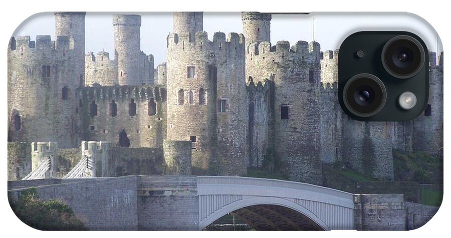 Castles iPhone Case featuring the photograph Conwy castle by Christopher Rowlands
